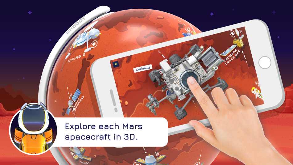 #2. Orboot Mars AR by PlayShifu (iOS) 由: mobilizAR