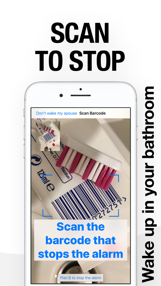 #2. Barcode Alarm Clock Pro (iOS) 由: Jarig Duval