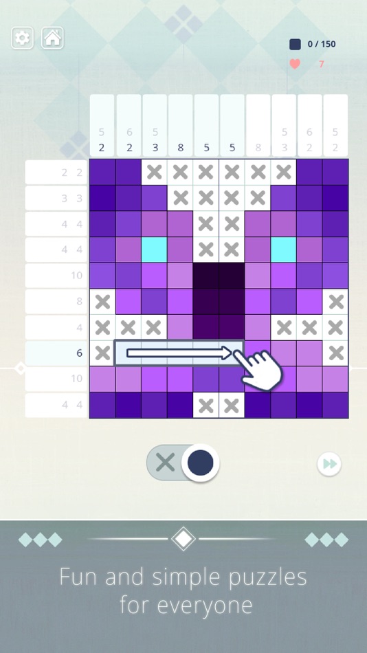 #4. Eyes : Nonogram (iOS) 由: sung ho cho