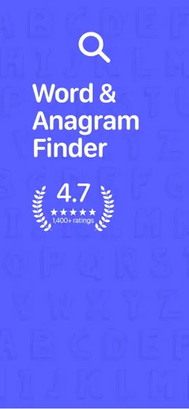 Game screenshot Word & Anagram Finder mod apk