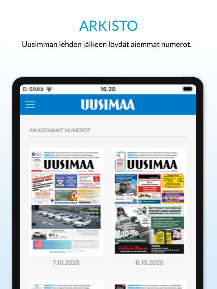 Uusimaa päivän lehti