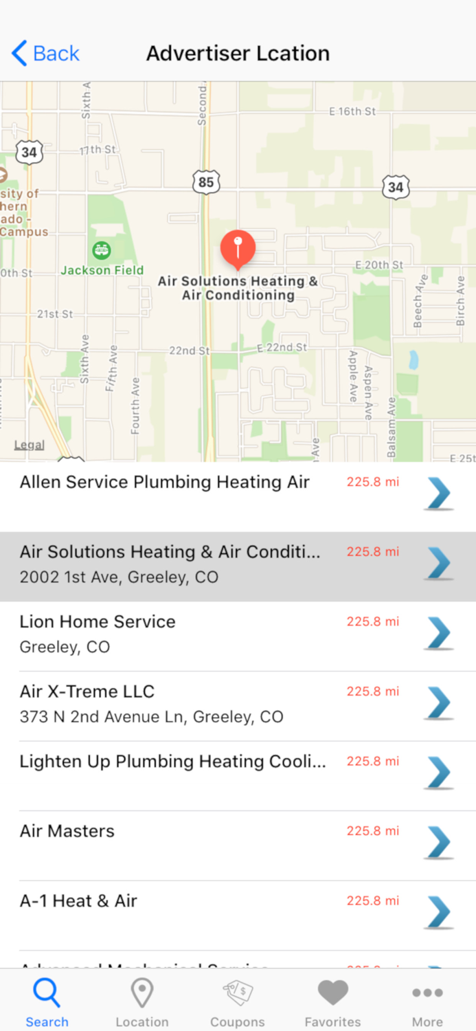 Durum Triangle Yellow Pages