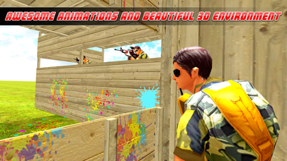 Paintball Combat Arena Shooter Screenshot