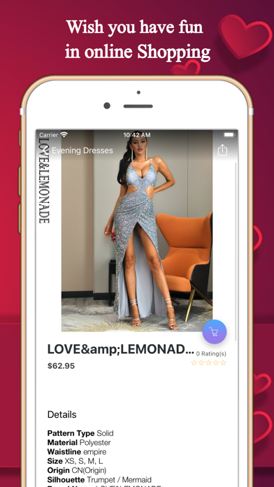 Women dresses fashion shop Screenshot