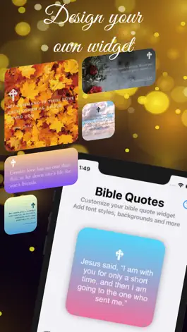 Game screenshot Bible Quotes Widgets apk