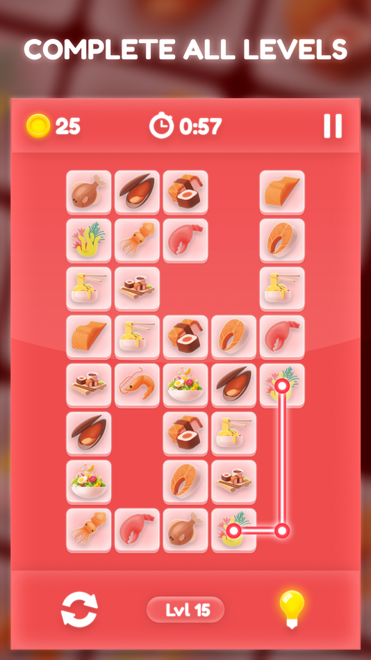 #5. Tile connect - Puzzle game (iOS) By: Vitaliy Odarchenko