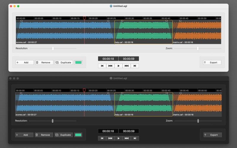 Screenshot #1 pour Audio Glue