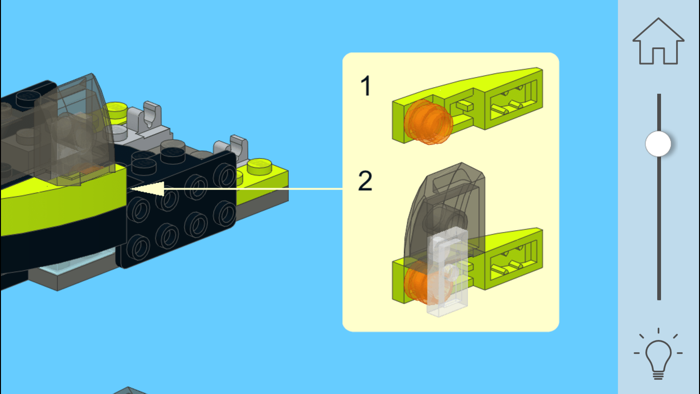 Green Copter for LEGO 31007