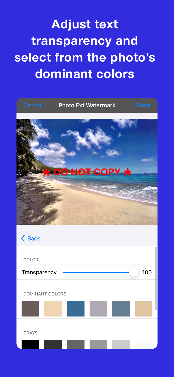 Photo Extension Watermark