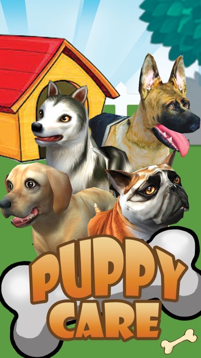 Puppy Care - pet puppies game Screenshot