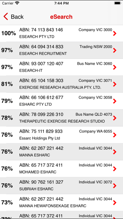 Screenshot 2 of iSearch App