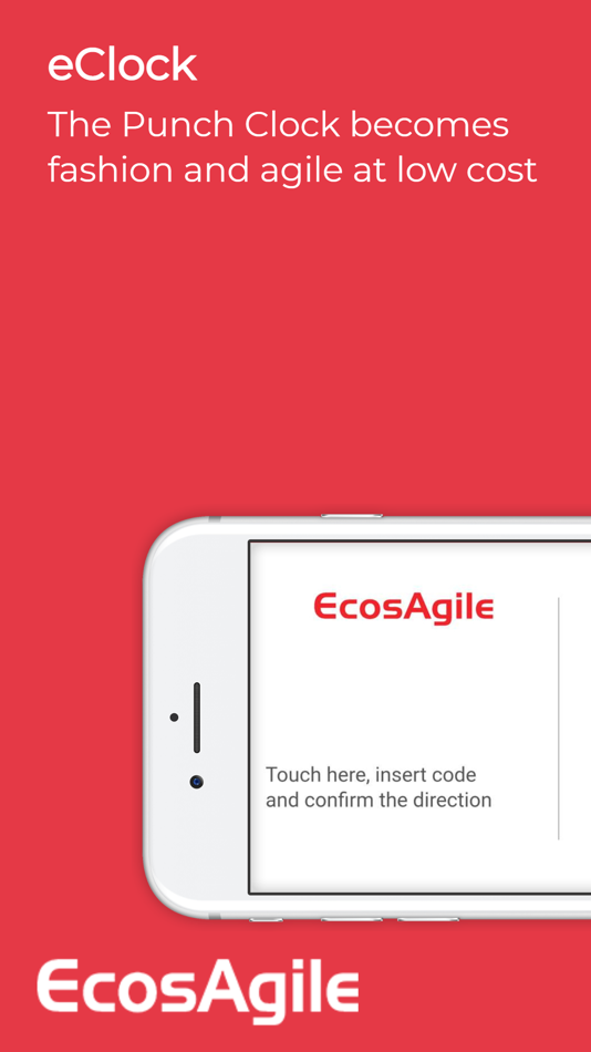#1. eClock Digital punch clock (iOS) By: SoftAgile srl