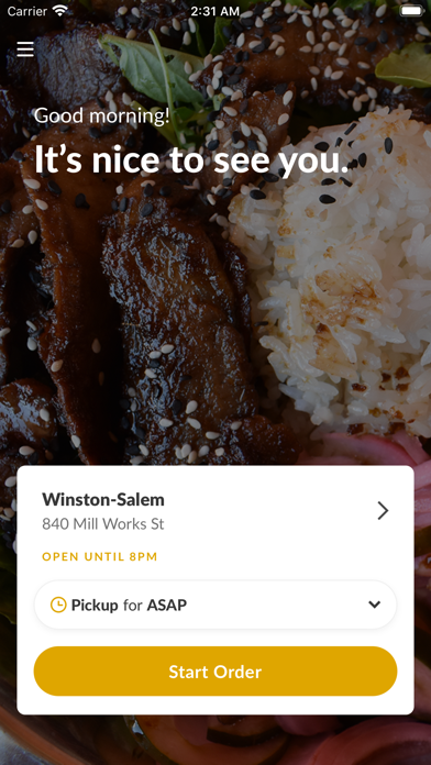 The Porch Kitchen & Cantina Screenshot