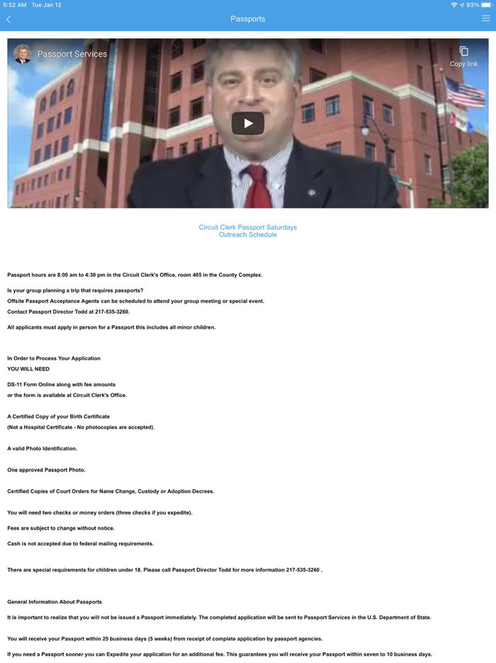 Sangamon County Circuit Clerk.