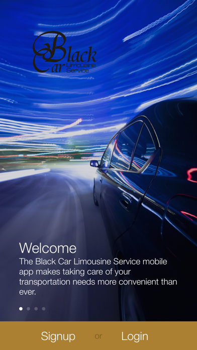 Screenshot #1 pour Black Car Limousine Service