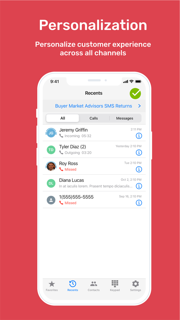 Bright Pattern Mobile