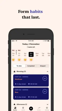 Game screenshot Tangerine: Self-care & Goals apk