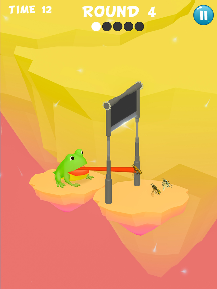 Tap The Pet Frog Arcade Game