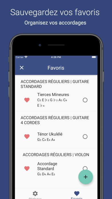 Screenshot #2 pour Accordeur - Pro Guitar Tuner