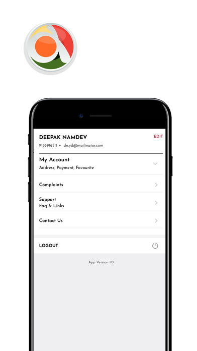 Alphameal Customer Screenshot