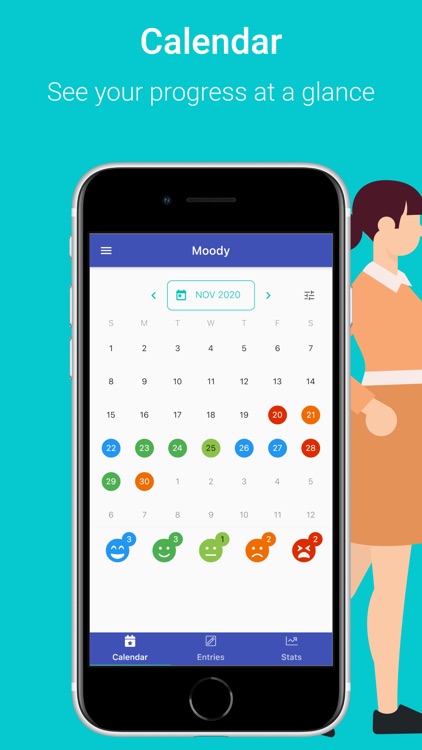 Moody Journal - Mood Diary screenshot-4