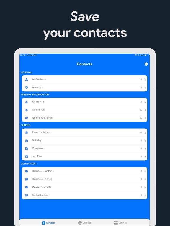 Contacts: Copy Data to Cloudのおすすめ画像2