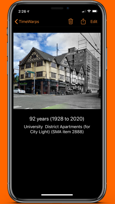Screenshot #1 pour TimeWarp - Then & Now