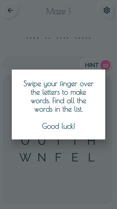 Word Maze Puzzle Screenshot