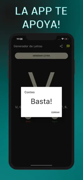 Game screenshot Basta - Generador de Letras hack