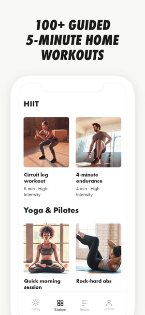 FITLESS: 5-Minute Home Workout(圖6)-速報App