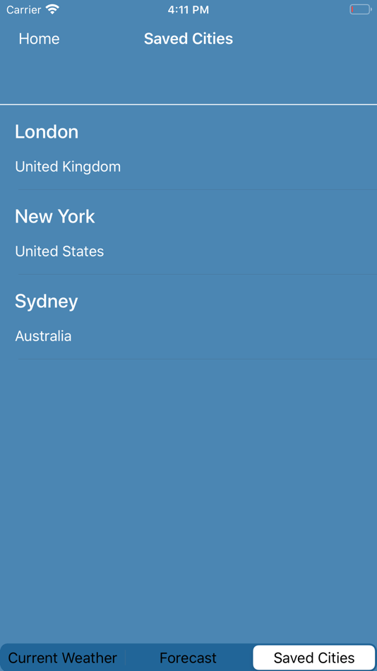 #6. World Weather Instant Forecast (iOS) Podle: Muhammad Asad Arman