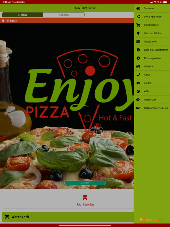 Screenshot #6 pour Enjoy Pizza Bre-Del