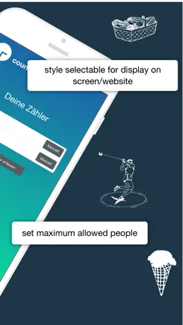 Game screenshot countee - people counter hack