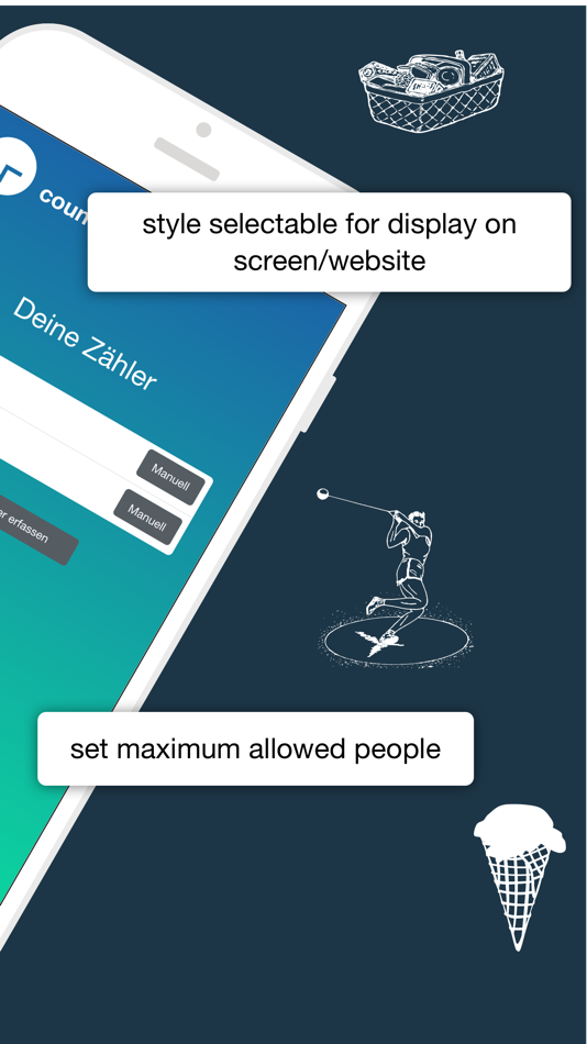 #3. countee - people counter (iOS) 由: Roman Lickel