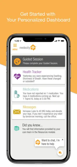 Game screenshot Medocity CHF Care mod apk