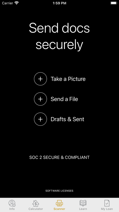 Cambria Mortgage Mobile App Screenshot