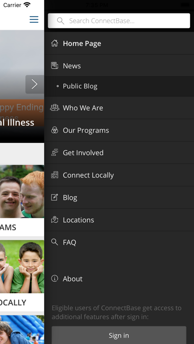 ConnectBase Easter Seals NJ Screenshot
