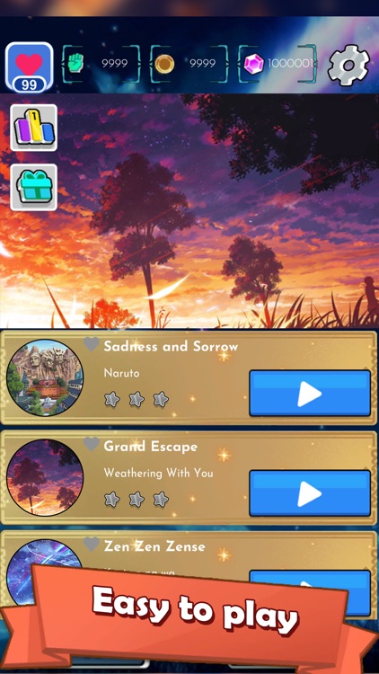 Magic Piano Tile Anime