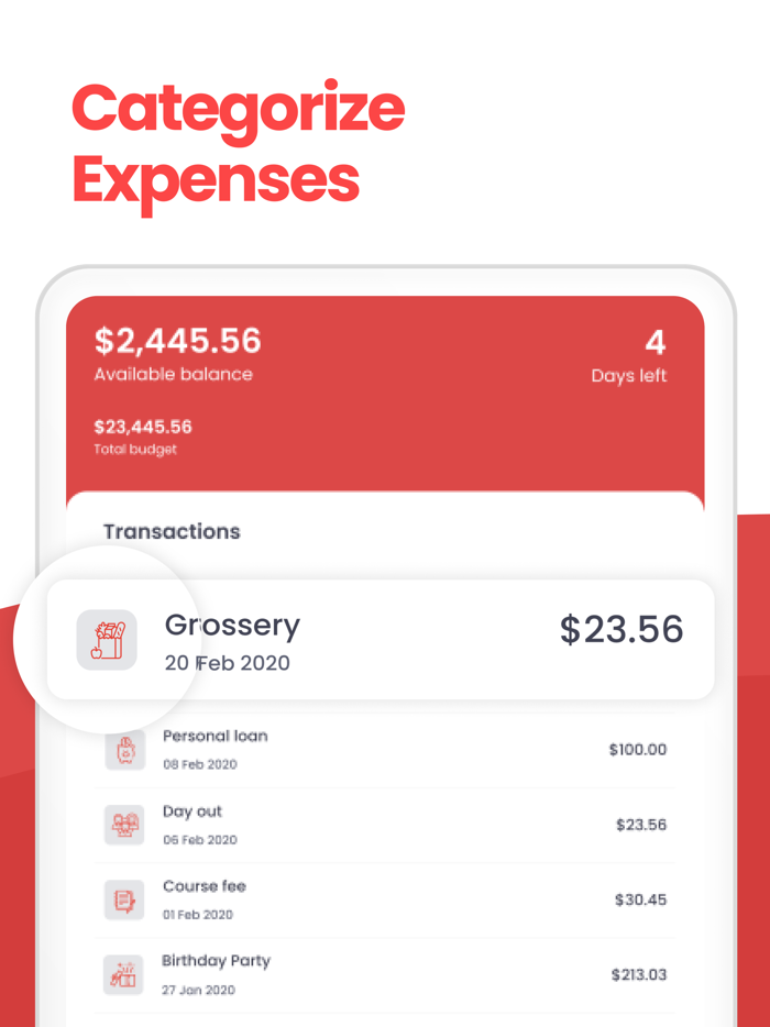 Expense Tracker Budget Planer