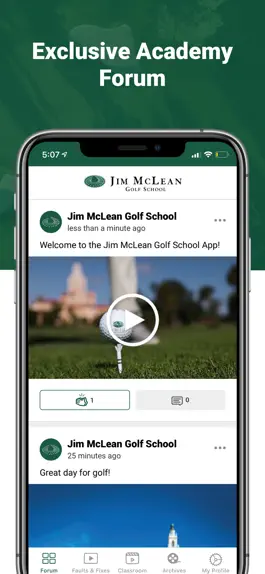 Game screenshot Jim McLean Golf School mod apk