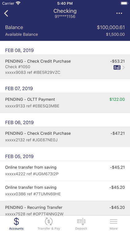 Bank of Billings screenshot-3
