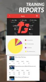 gt gym trainer workout log iphone screenshot 3