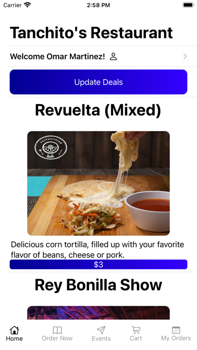 TANCHITOS RESTAURANT Screenshot