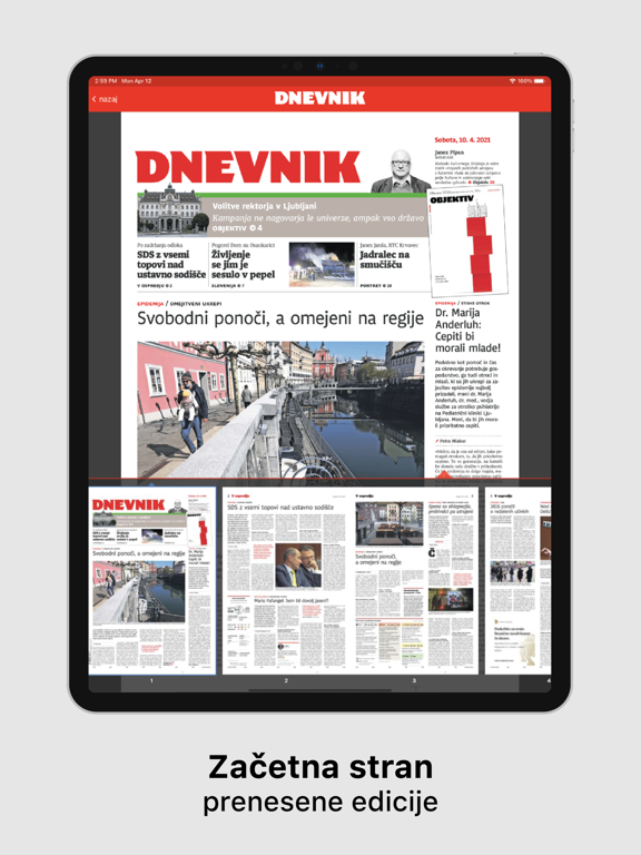 Screenshot #5 pour Časnik Dnevnik