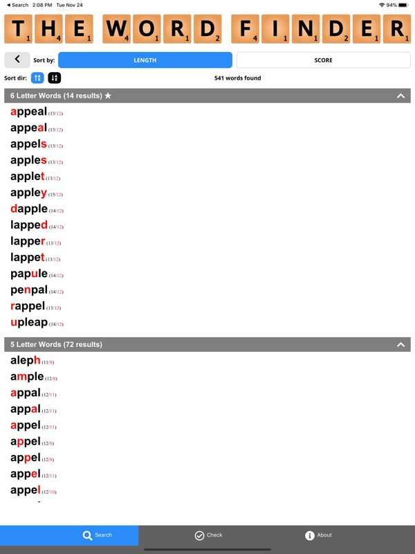 The Word Finder screenshot 8