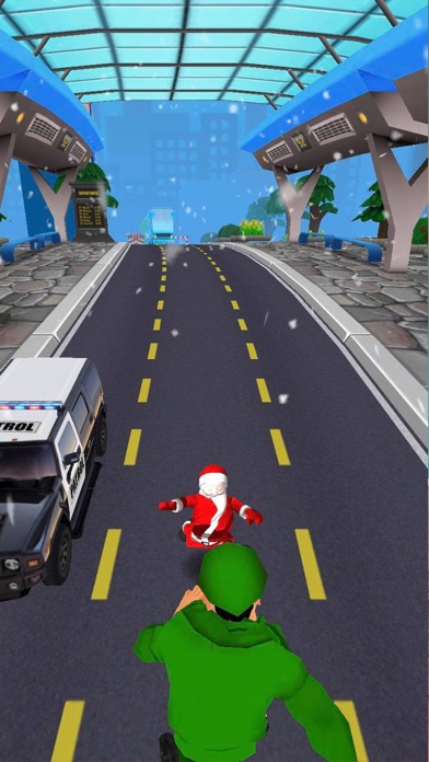 Santa's Christmas Subway Run Screenshot