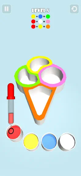 Game screenshot Color Dropper 3D apk