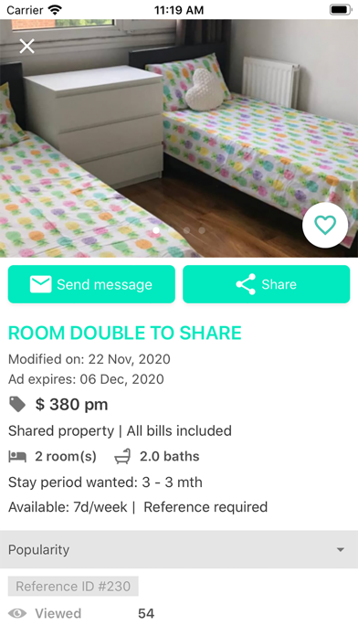 Room For Rent Screenshot