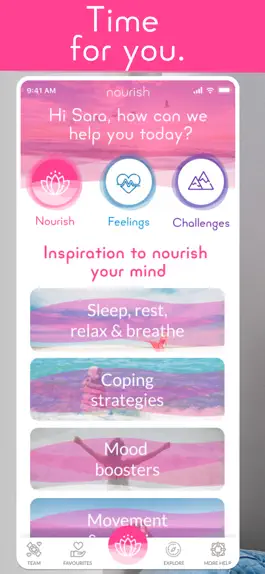 Game screenshot Nourish (wellbeing for mums) mod apk