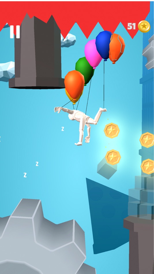 #6. Balloon Man (iOS) 由: Advenworks Ltd.